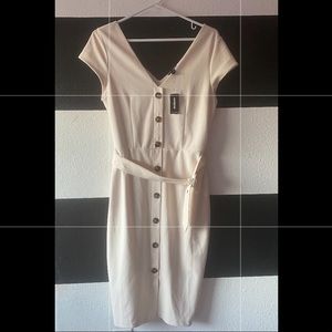 Bright tan express dress